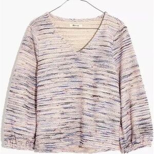 Madewell Daikon Jacquard Knit Top